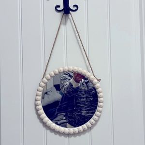 NWT Beaded Farmhouse Mirror 🪞